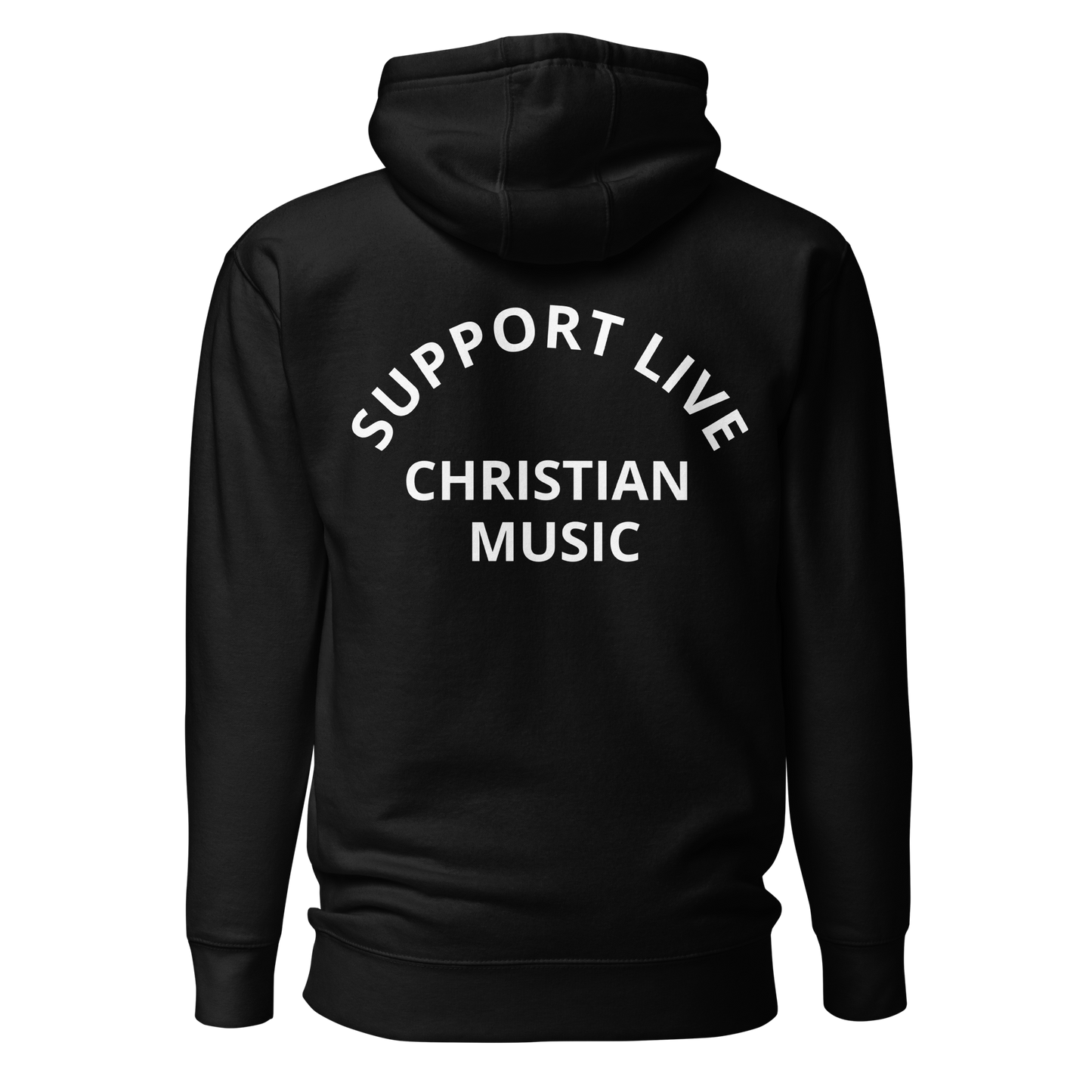 Support Live Christian Music Hoodie
